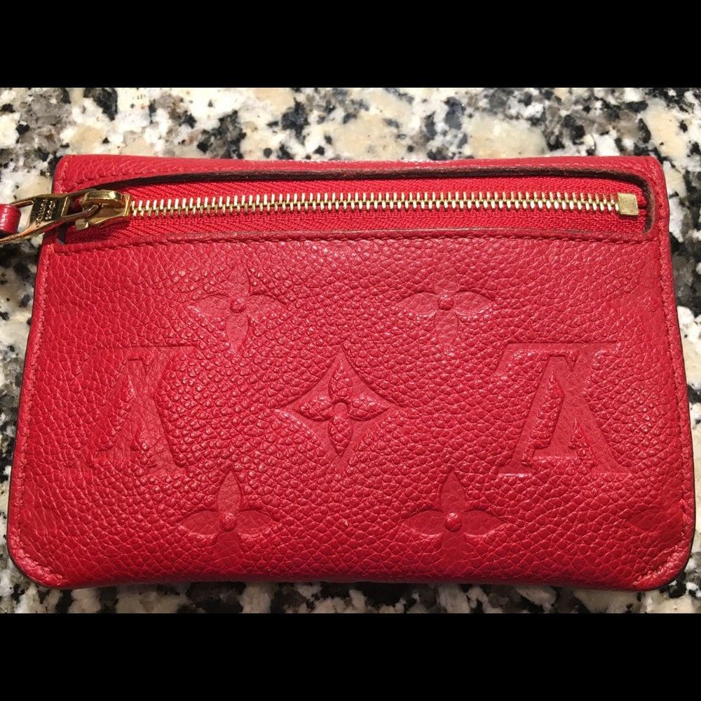 Louis Vuitton Empreinte Cerise Red Key Pouch - Picture 8 of 13